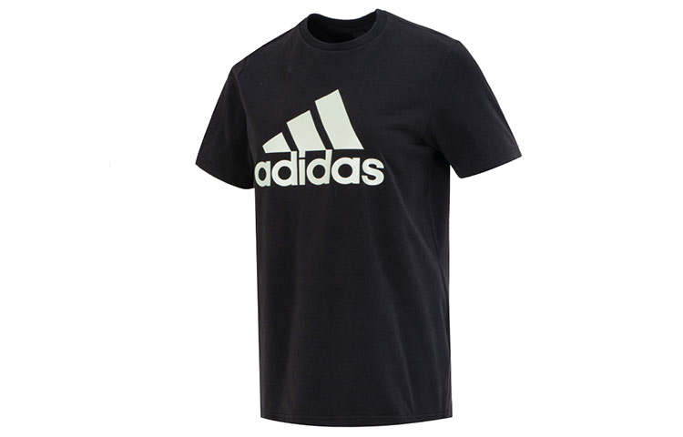 Adidas Adidas T Shirts Women's Black Crew Neck Moderate Straight Fit
