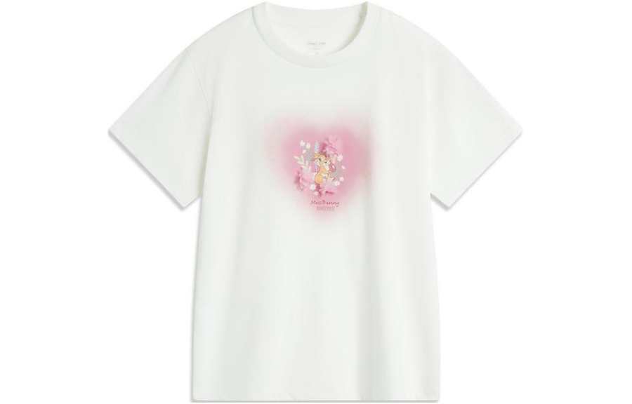 Li-Ning Li Ning Disney T Shirt Women's Ivory