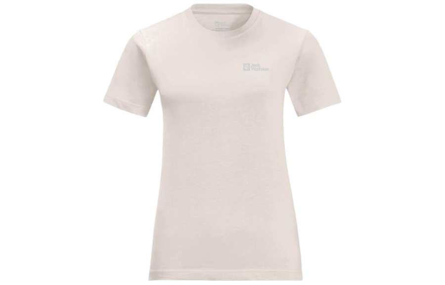 JACK WOLFSKIN T Shirts Women's Crew Neck Moderate Straight Fit
