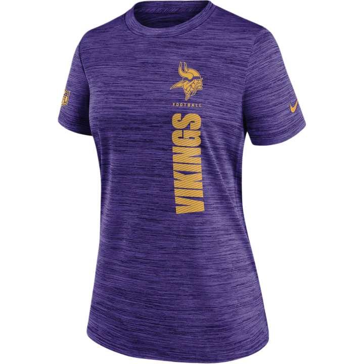 Nike Nike Minnesota Vikings Velocity Women's Nike Dri FIT Nfl T Shirt
