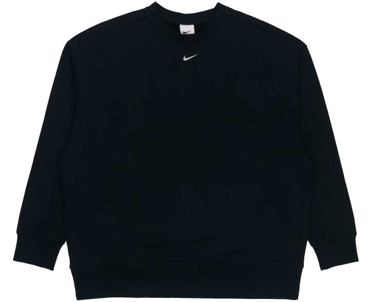 Nike Nike Women'ss Logo Knit Crewneck Pullover Sweatshirt Black