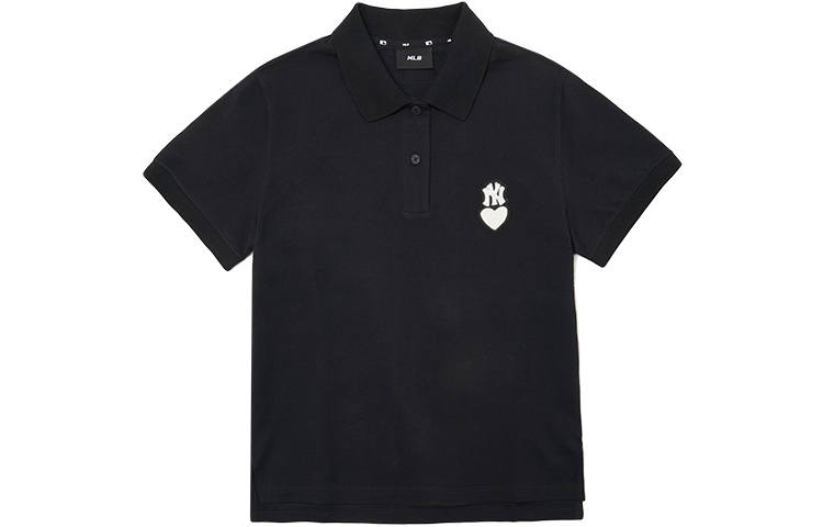 MLB MLB Base Logo Polo Shirt Women's Black