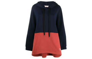 MARNI Sweatshirts Women's Black Hooded Moderate Regular