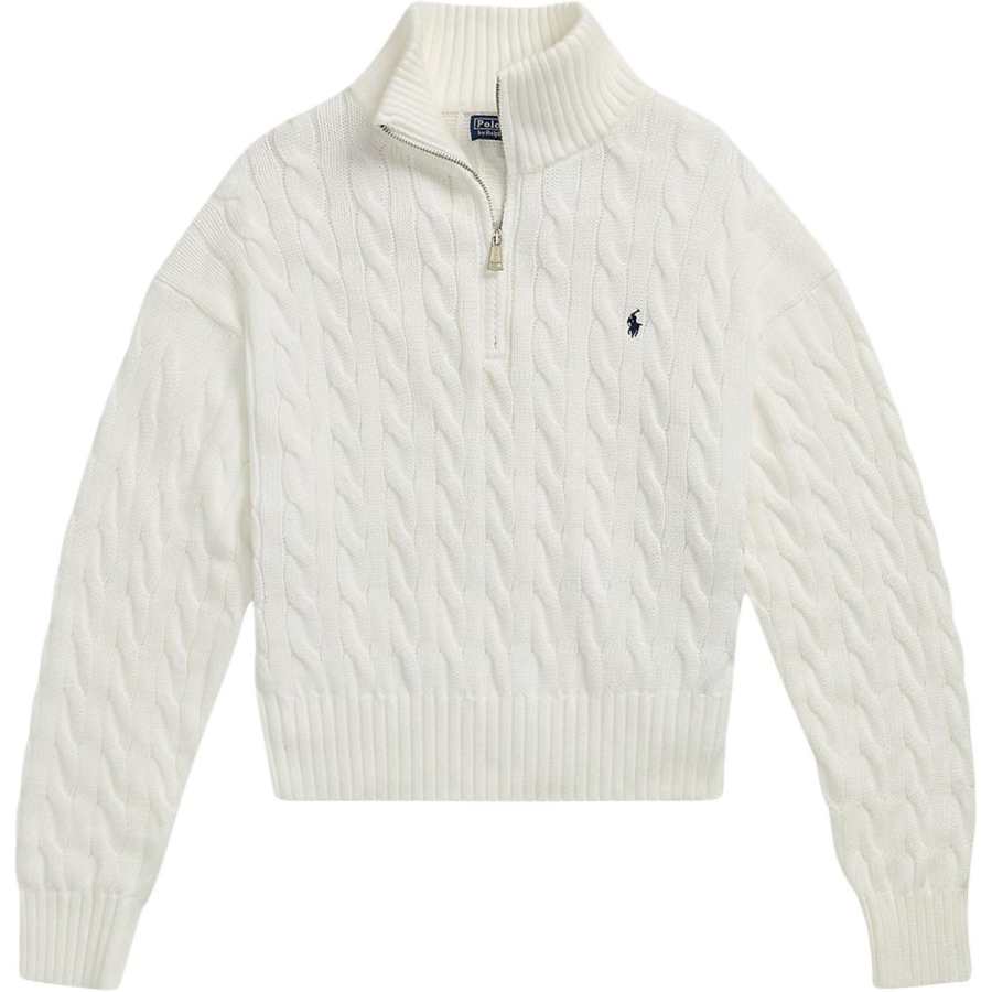Polo Ralph Lauren Half Zipped Cable-Knit Jumper