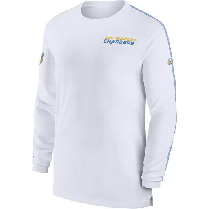 Nike Nike Los Angeles Chargers Sideline Coach Men's Nike Dri FIT Nfl Long Sleeve Top