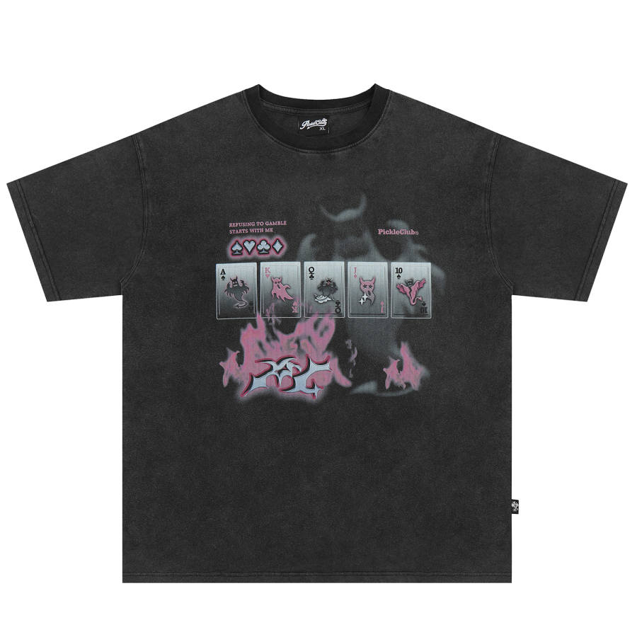 LBPC X PickleClub T Shirts Unisex Crew Neck Moderate Straight Fit
