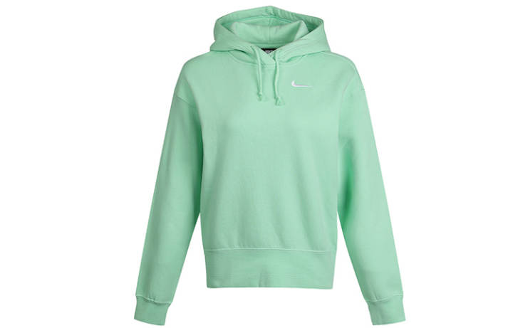 Nike Nike Sweatshirts Women's Green Hooded Moderate Regular