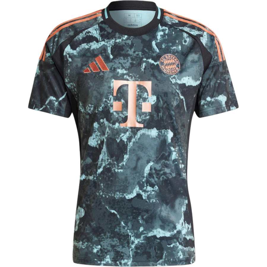 Adidas Adidas Bayern Munich Black Soccer Jersey Fan Edition Men's Black
