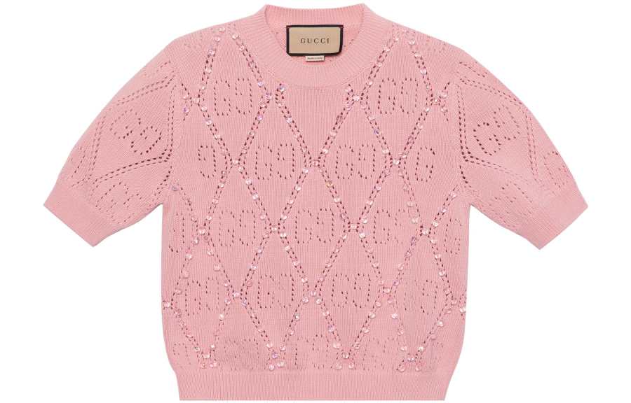 GUCCI SS22 Knitwear Women's Pink
