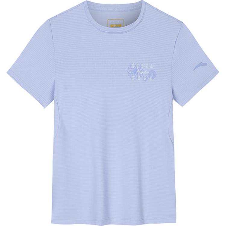Anta Variety Training Collection T Shirt Women's Light And Fragrant Purple