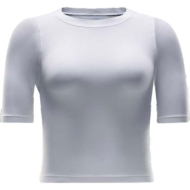 Nike Nike Zenvy Rib Women's Dri-FIT Short-Sleeve Top