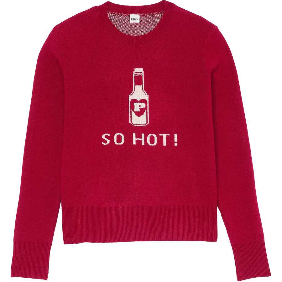 Victoria's Secret Sweater Women's Vermilion Red