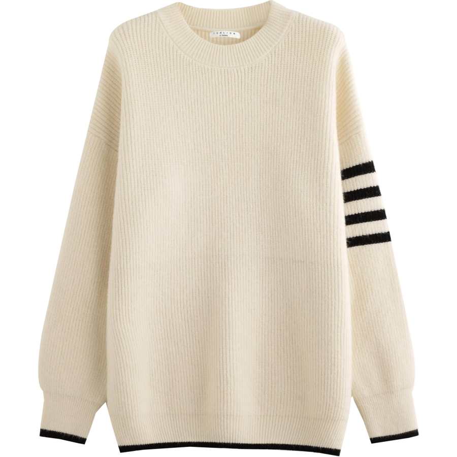 Tonlion Sweater Women's Milk White