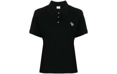 Paul Smith Ps Paul Smith Zebra patch Polo Top