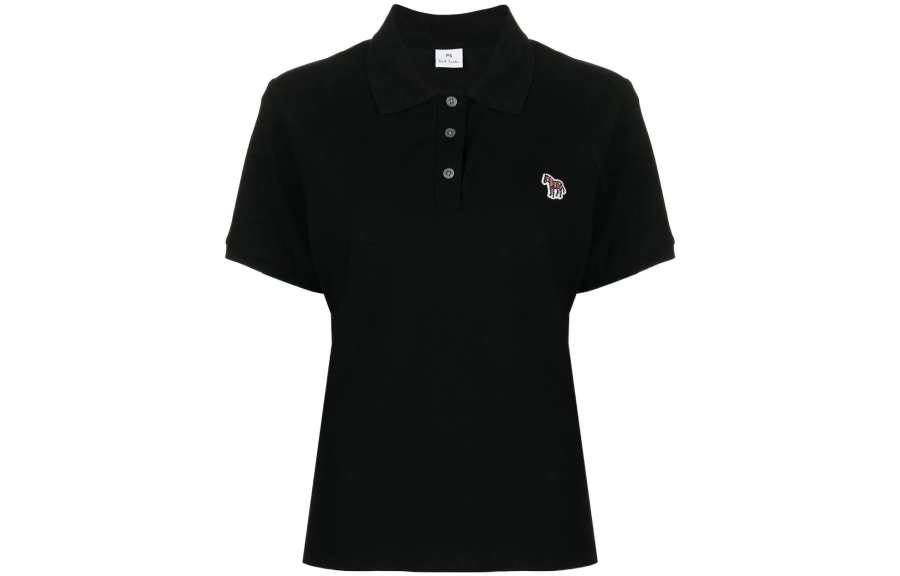 Paul Smith Ps Paul Smith Zebra patch Polo Top