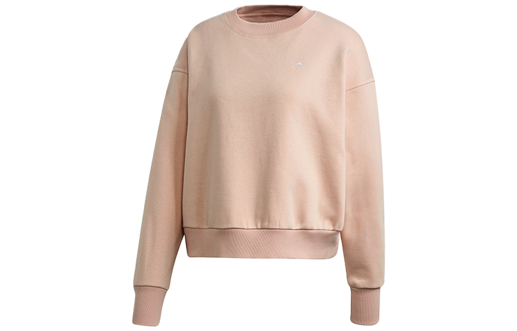 Adidas Adidas X Stella McCartney Adidas X Stella McCartney Collaboration Collection Sweatshirts Women's Powder Gray Crew Neck Moderate Regular