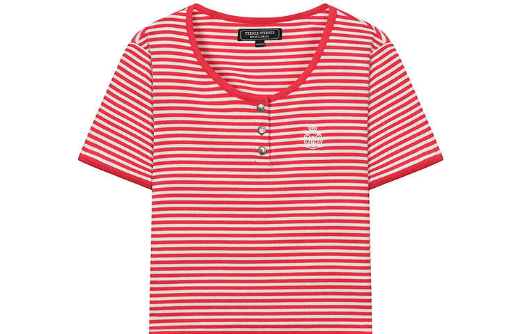 Teenie Weenie T Shirts Women's Crew Neck Moderate
