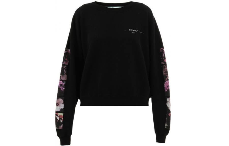 OFF-WHITE OFF WHITE SS19 Sweatshirts Women's Crew Neck Moderate Regular