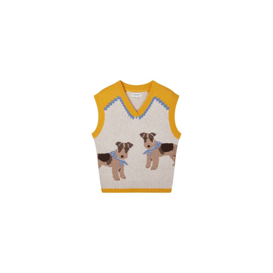 Teenie Weenie Sweaters Women's V Neck Moderate A Line