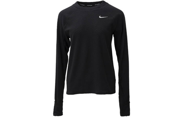 Nike Nike Sweatshirts Women's Black Crew Neck Moderate Regular