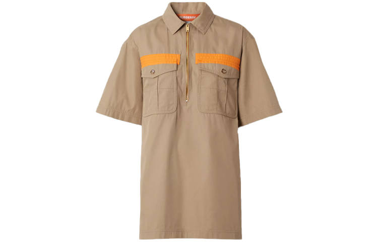 Burberry Shirts Women's Khaki Lapel Moderate Other