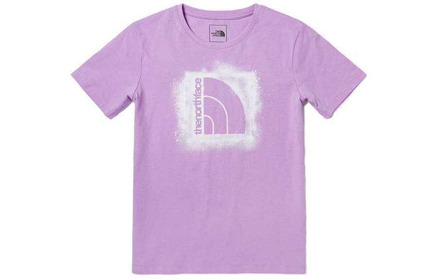 THE NORTH FACE Set in Sleeve T Shirt Women's Purple