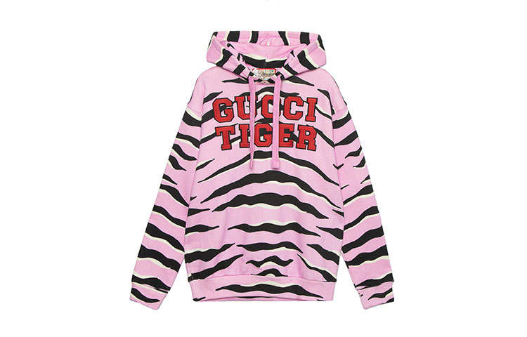 GUCCI 2022 China New Year Collection Sweatshirt Women's Pink