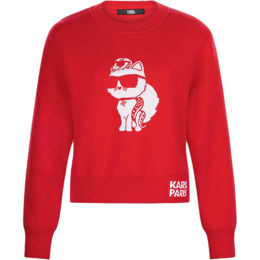 KARL LAGERFELD / Karl Lagerfeld Jeans Sweater Women's Red