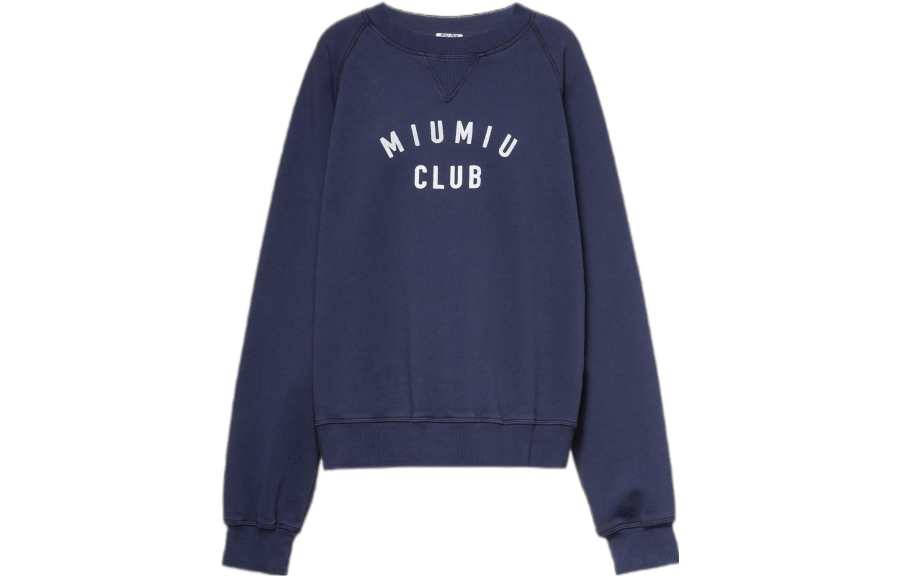 MIU MIU Sweatshirt Women's Blue