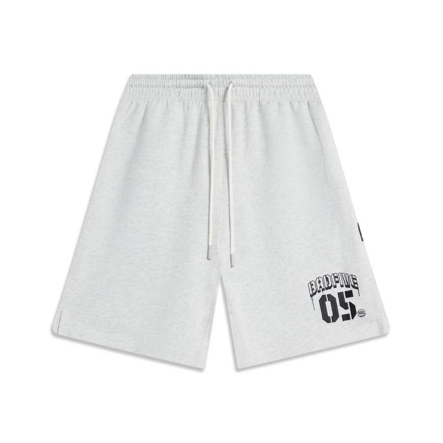 Li-Ning Li Ning Basketball Collection Casual Shorts Men's Heather Gray Deep Antarctic Gray