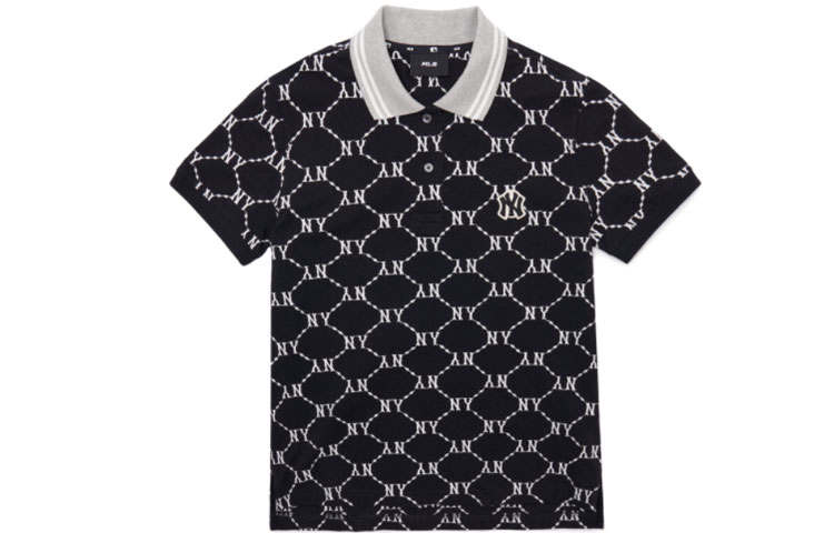 MLB MLB Base Logo Polo Shirt Women's Black