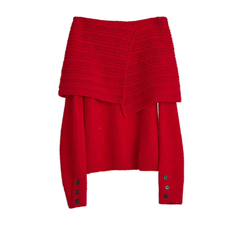 ELLE ELLE Sweaters Women's Lapel Moderate Other