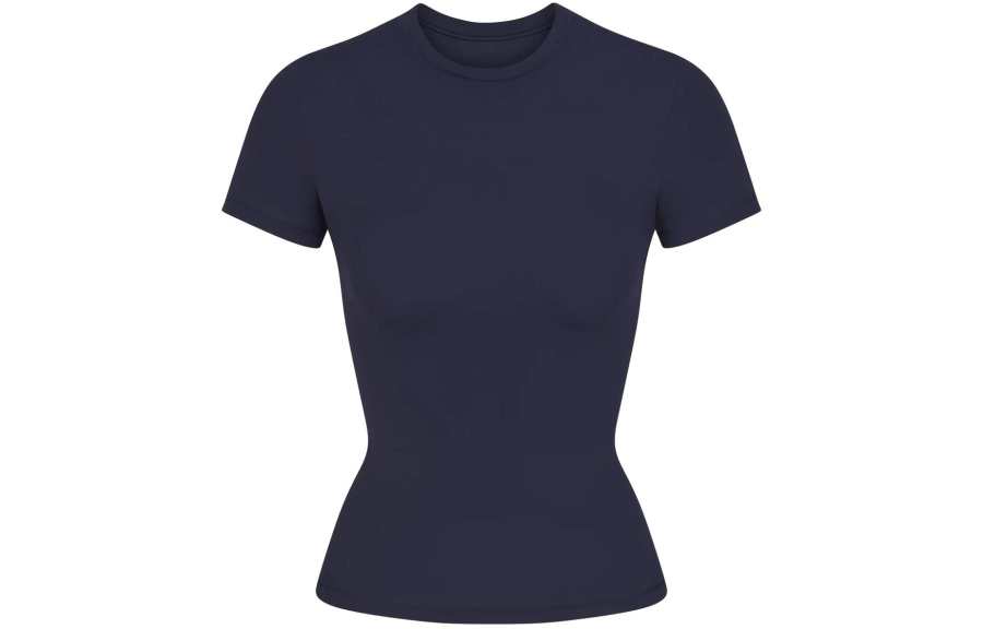 Skims FITS EVERYBODY T Shirt Women's NAVY/Marine Blue
