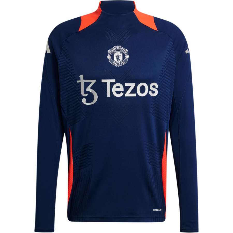 Adidas Adidas Manchester United MANCHESTER UNITED TIRO 24 PRO TOP Soccer Jersey Player Edition Men's Dark Indigo