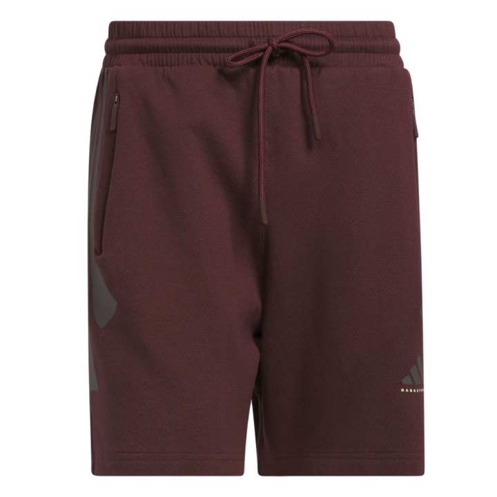 Adidas Adidas SS25 Casual Shorts Unisex Aurora Gemstone Red