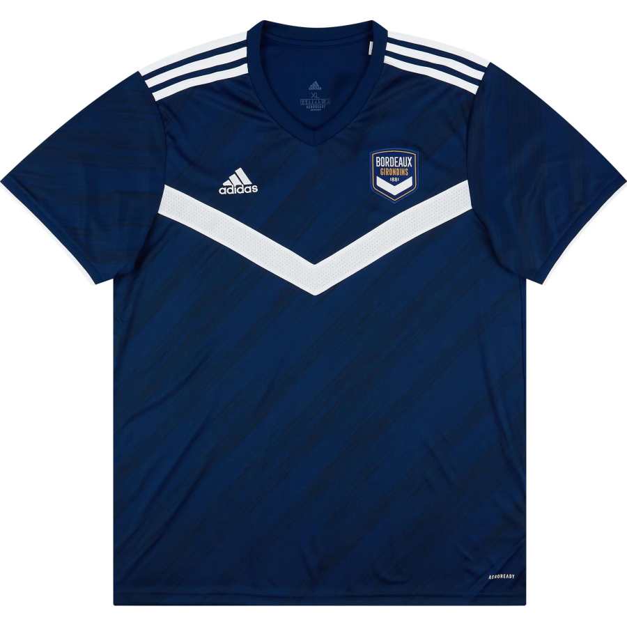 Adidas Adidas 2020 21 Bordeaux Home Shirt Soccer Jersey Men's Blue