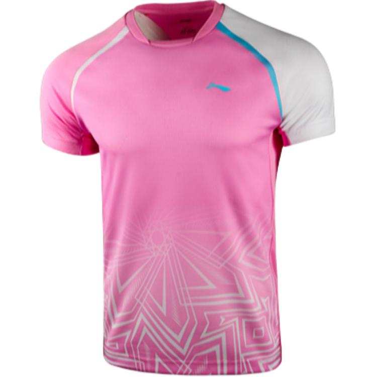 Li-Ning Li Ning Badminton Jersey Men's Pink