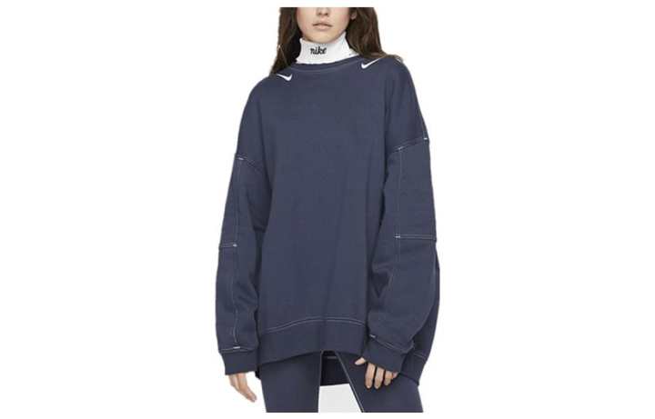Nike Nike Sweatshirts Women's Purple Crew Neck Moderate Heavyweight