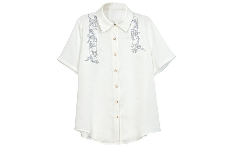 SNBL Shirts Women's White Polo Collar Moderate Other