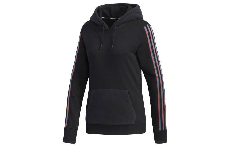 Adidas Neo Sweatshirts Women's Black Hooded Moderate Regular