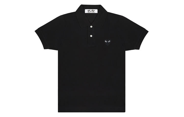 CDG Play Polo Shirt Women's Black