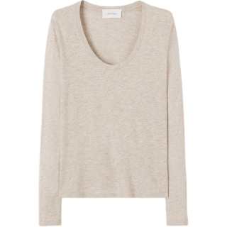American Vintage A.M Jacksonville long-sleeved scoop-neck T-shirt
