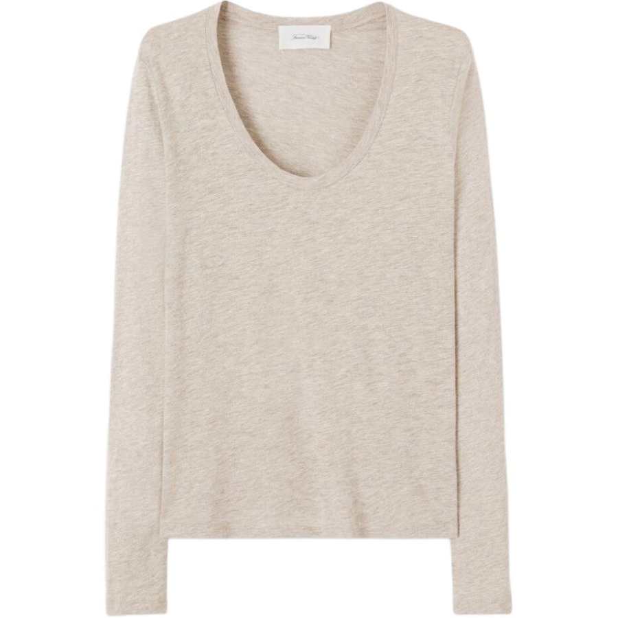 American Vintage A.M Jacksonville long-sleeved scoop-neck T-shirt