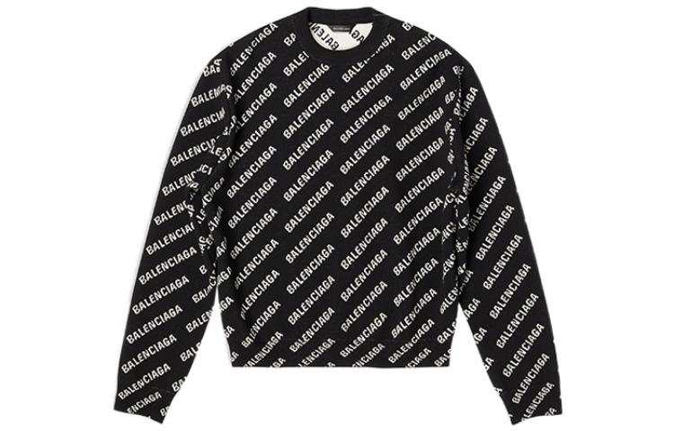 Balenciaga 【Best of: PromotionsPrevious Season】logo-intarsia sweater