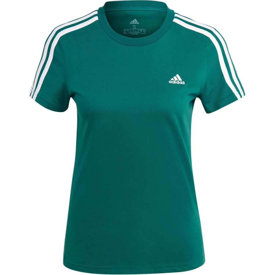 Adidas Adidas Clothing T Shirts Women's Green Crew Neck
