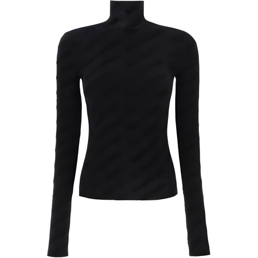 Balenciaga Sweater, Regular Fit Women's Black