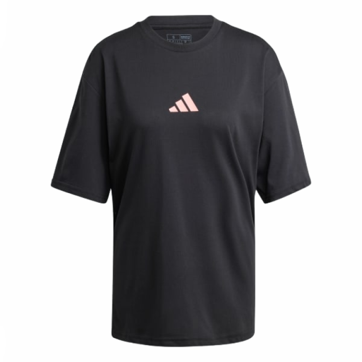 Adidas Adidas Drop Shoulder Sleeve T Shirt Women's Black