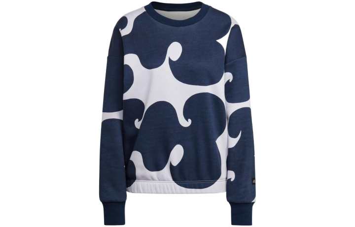 Adidas Adidas Sweatshirts Women's Blue Crew Neck Moderate Regular