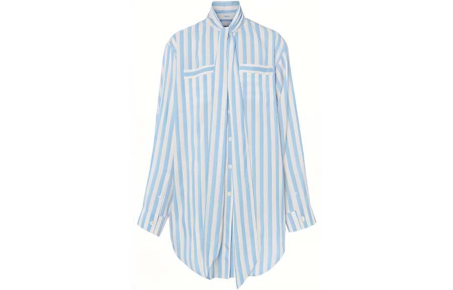 Burberry Shirt Women's Bright Cobalt