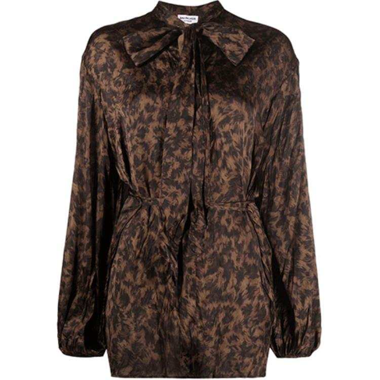 Balenciaga SS22 Shirt Women's Brown